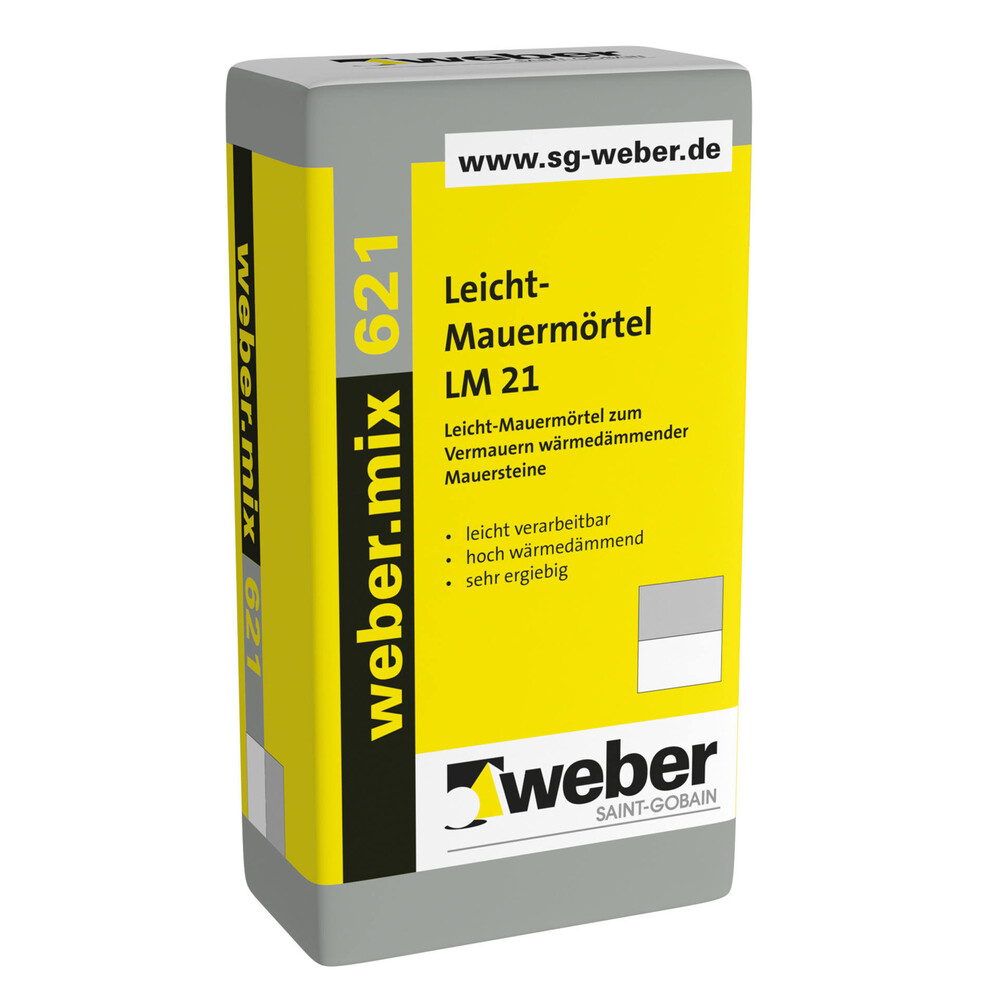 weber.mix 621 Verpackung weber.mix 621